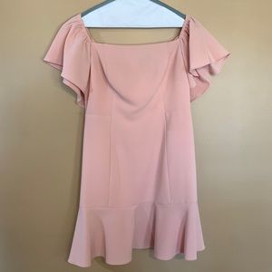 Vince Camuto minidress prom dress. Pink. Size 8P.